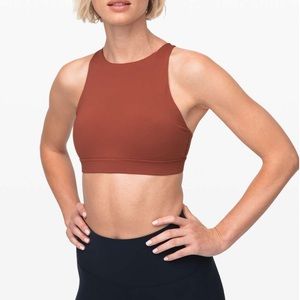 Lululemon Energy Bra *High Neck
Rustic Clay size 4